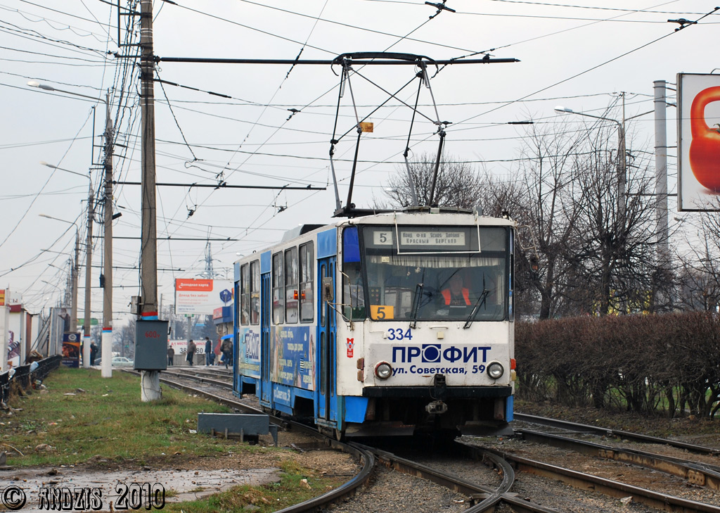 Тула, Tatra T6B5SU № 334