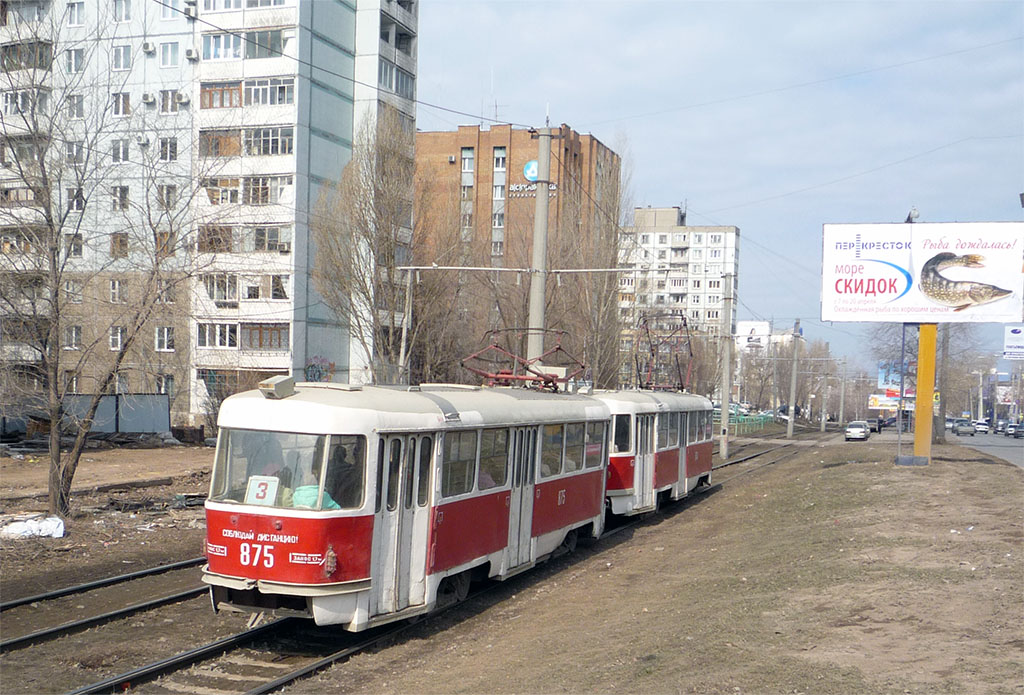 Samara, Tatra T3SU № 875
