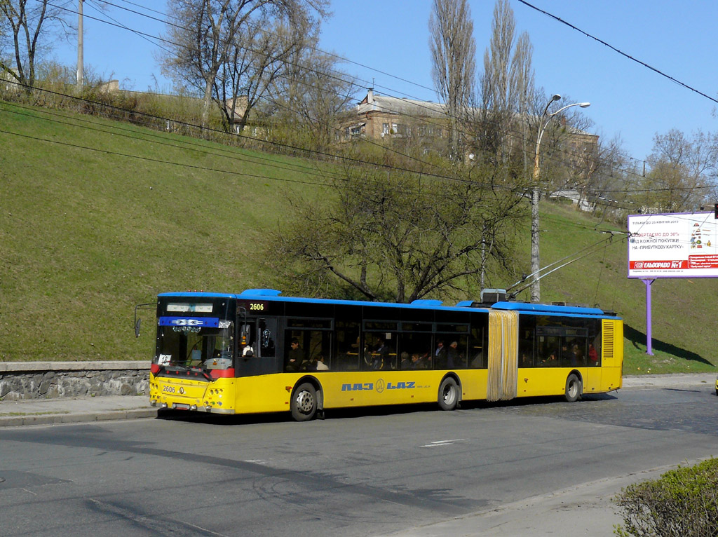 Киев, ЛАЗ E301D1 № 2606 Киев, ЛАЗ E301D1 № 2606