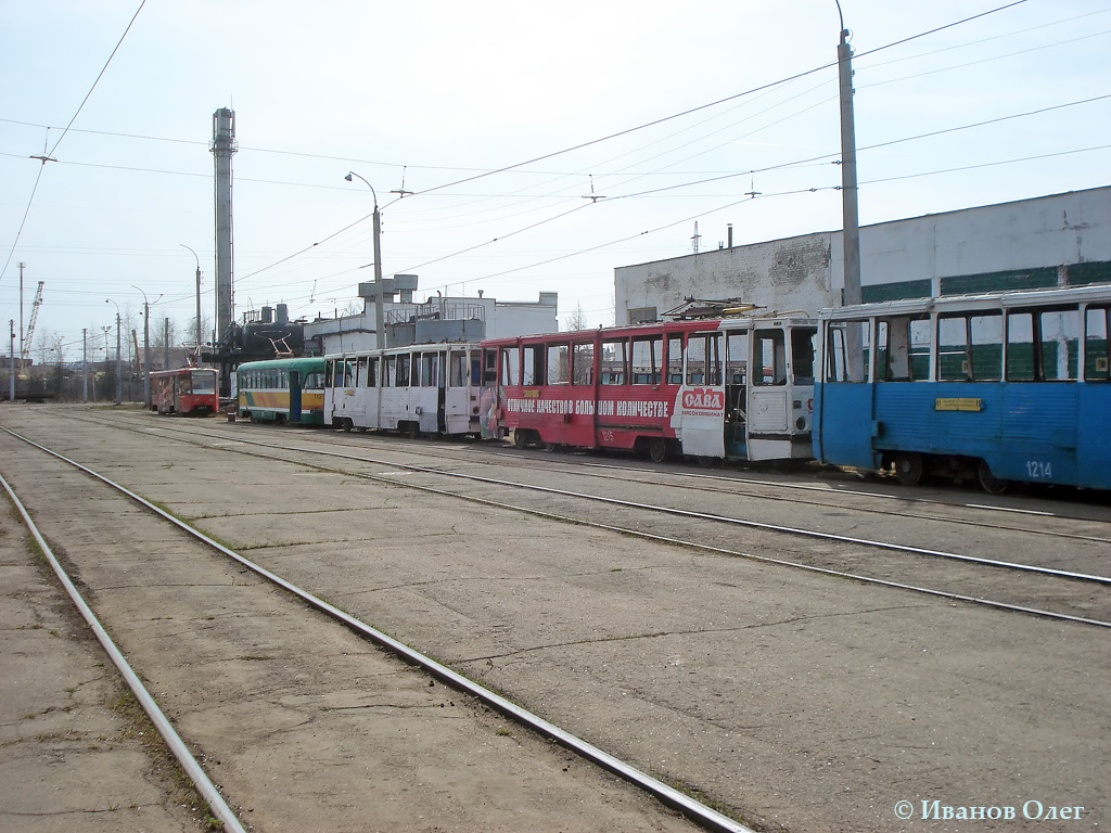 Казань — Трамвайные депо [1] — № 1 — территория в посёлке Карьер