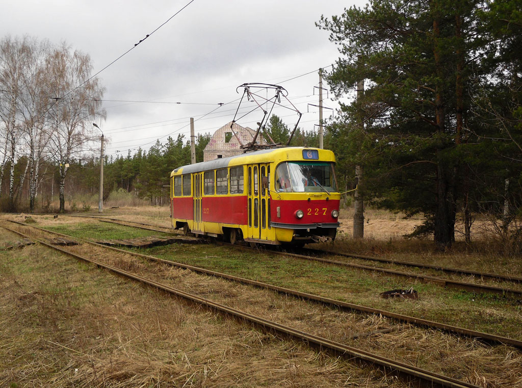Тверь, Tatra T3SU № 227; Тверь — Трамвайные конечные станции и разворотные кольца