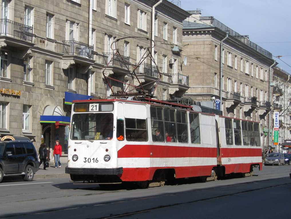 Санкт-Петербург, ЛВС-86К № 3016 Санкт-Петербург, ЛВС-86К № 3016