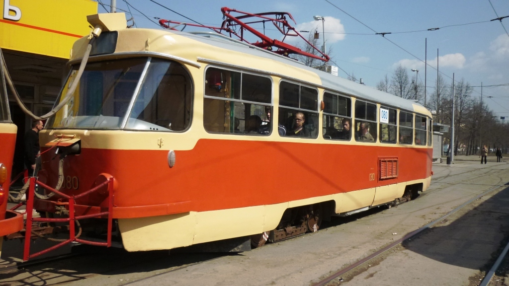 Екатеринбург, Tatra T3SU (двухдверная) № 080