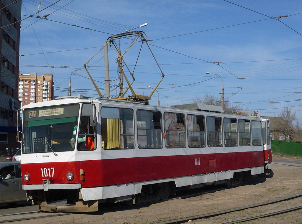 Самара, Tatra T6B5SU № 1017