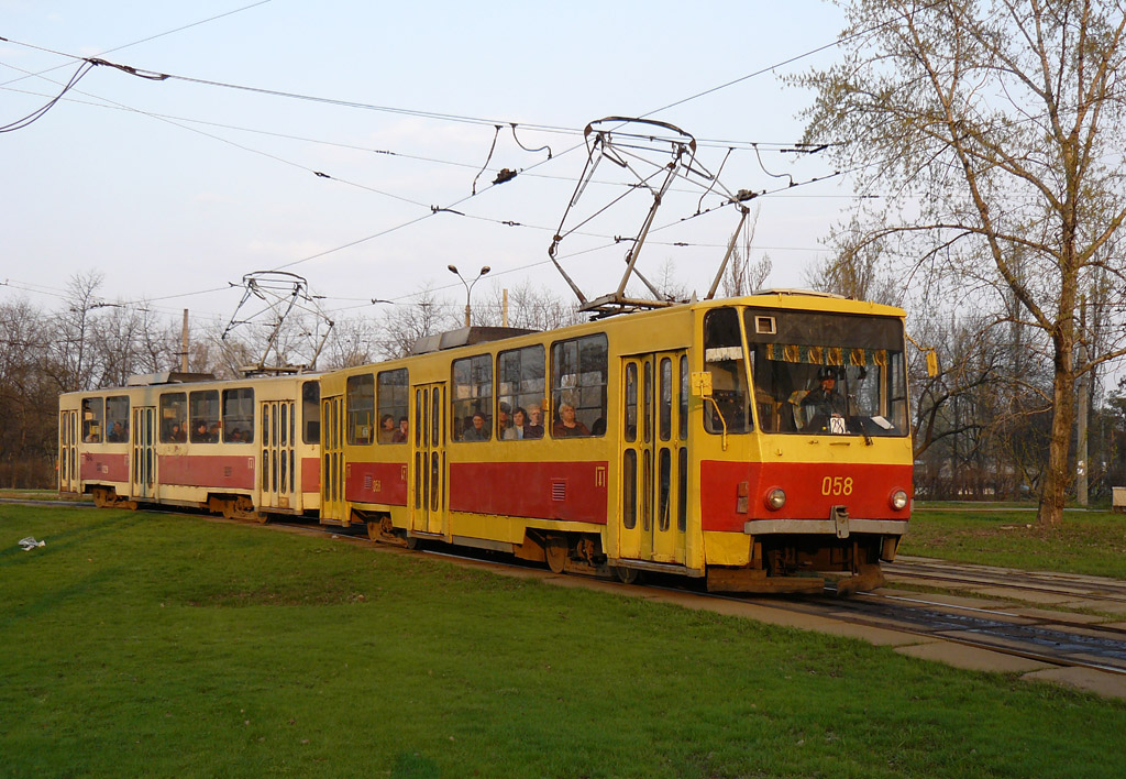 Киев, Tatra T6B5SU № 058