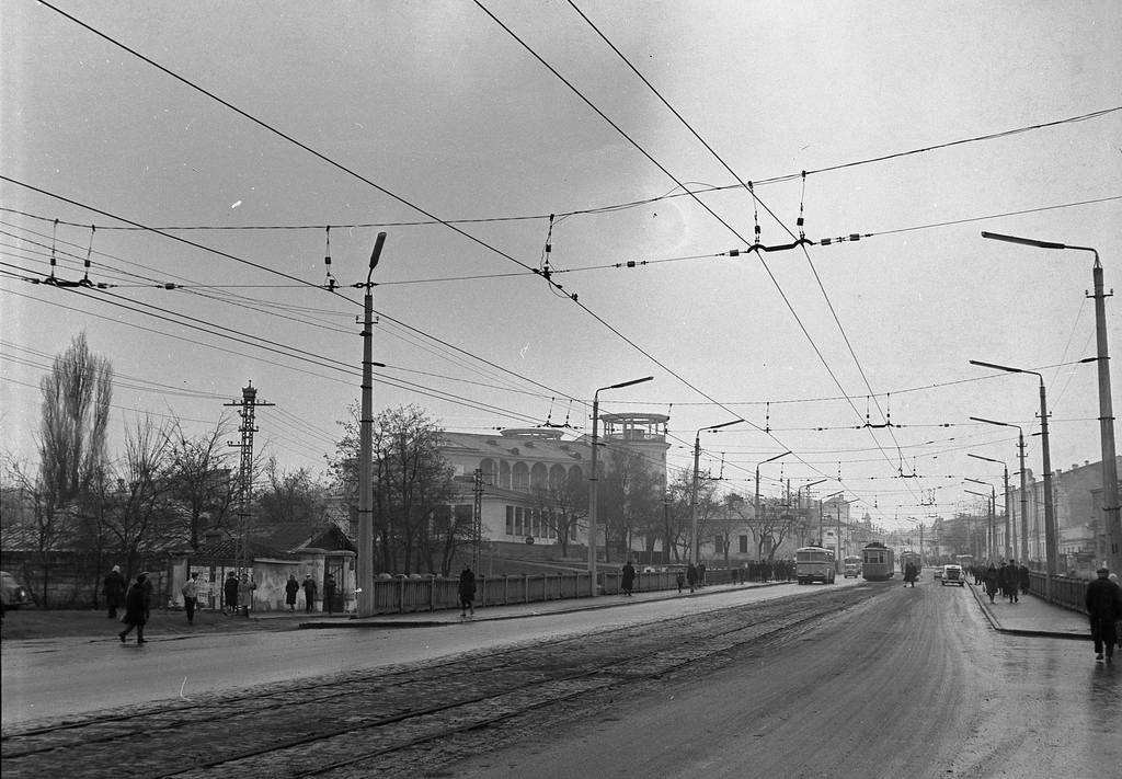 Krymski trolejbus — Historical photos (1959 — 2000); Symferopol — Old photos; Krymski trolejbus — Trolleybus lines