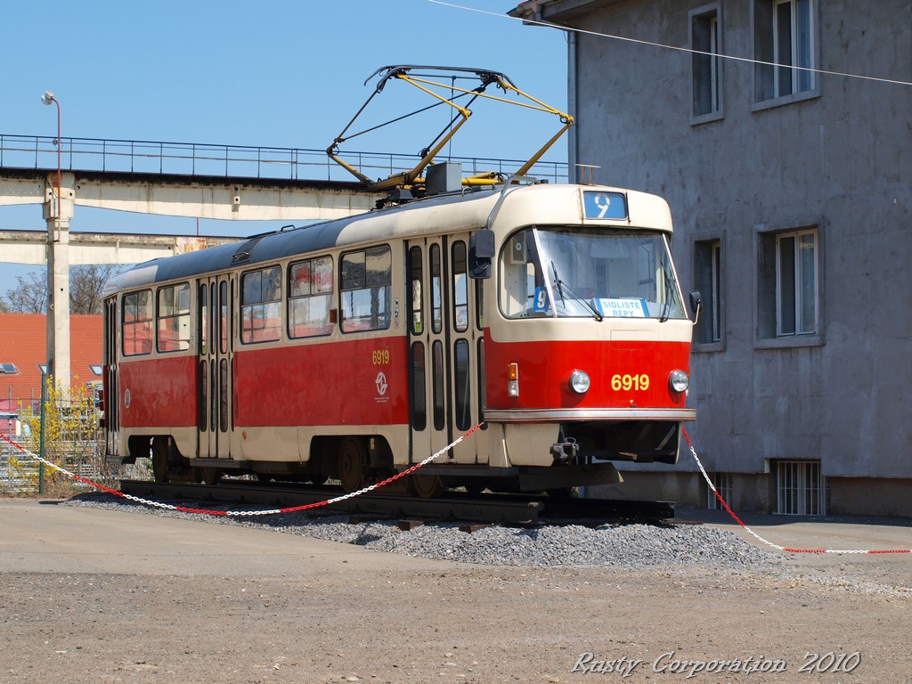Прага, Tatra T3 № 6919