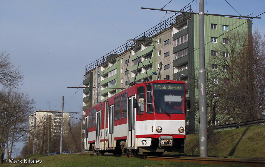 Таллин, Tatra KT4D № 175