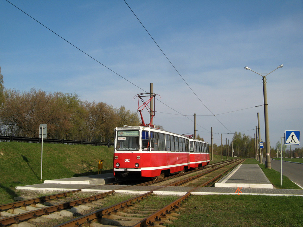Мозырь, 71-605 (КТМ-5М3) № 002; Мозырь — Экскурсия 24.04.2010
