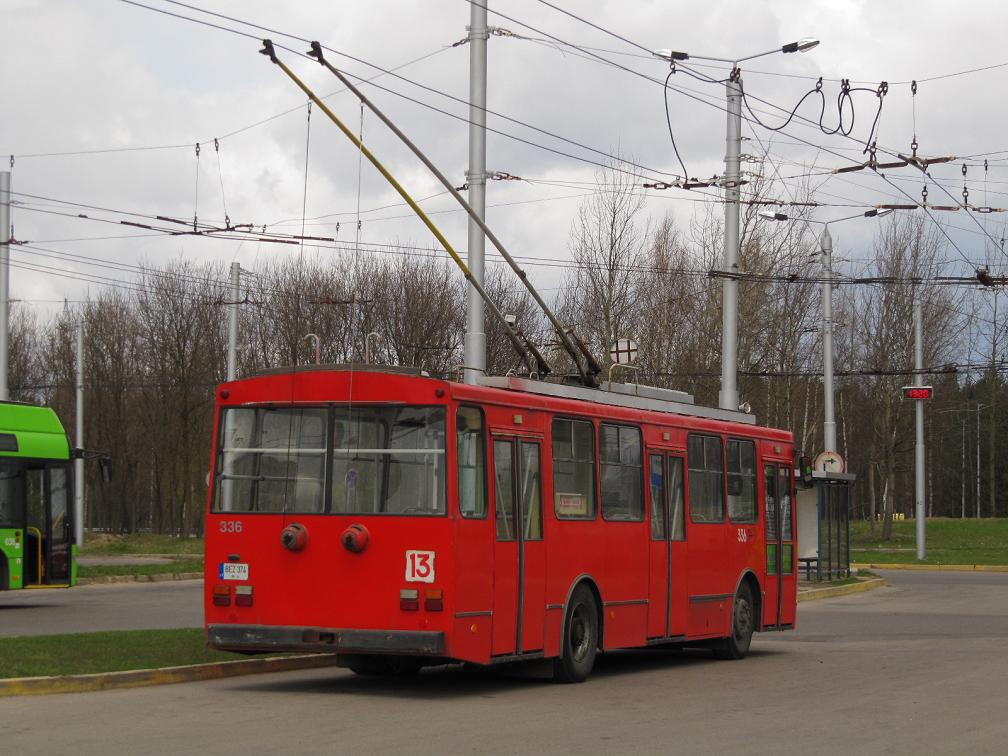 Каунас, Škoda 14Tr13/6 № 336