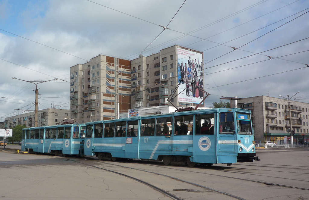 Pavlodar, 71-605 (KTM-5M3) Nr. 127; Pavlodar, 71-605 (KTM-5M3) Nr. 128
