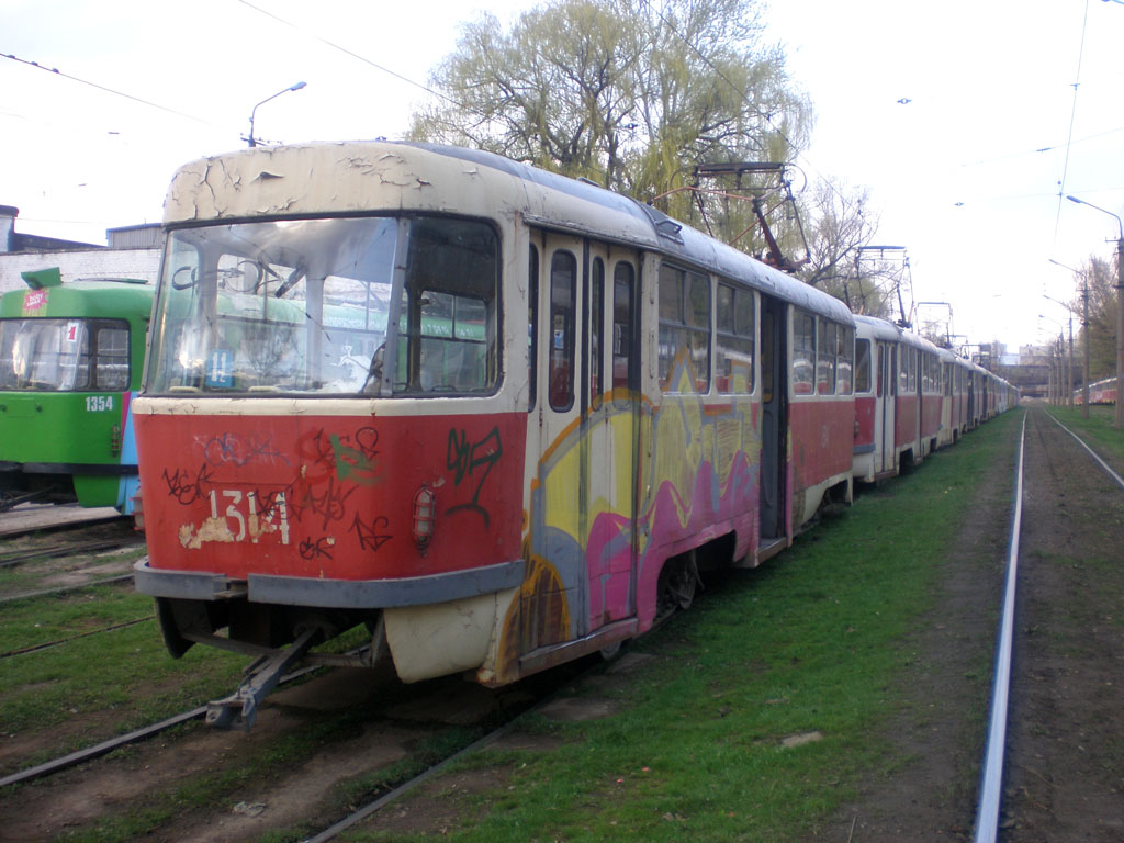 Днепр, Tatra T3SU № 1314