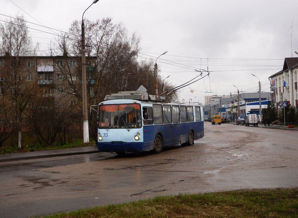 Тверь, ВЗТМ-5284 № 35; Тверь — Троллейбусные линии: Московский район