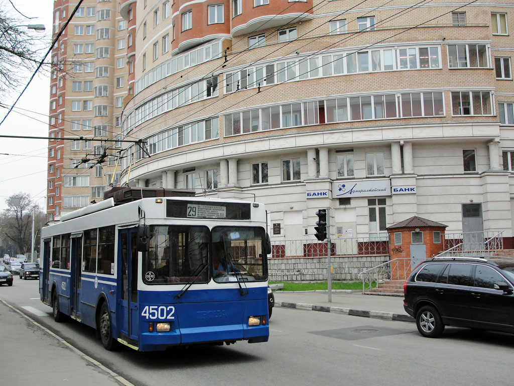 Москва, Тролза-5275.05 «Оптима» № 4502