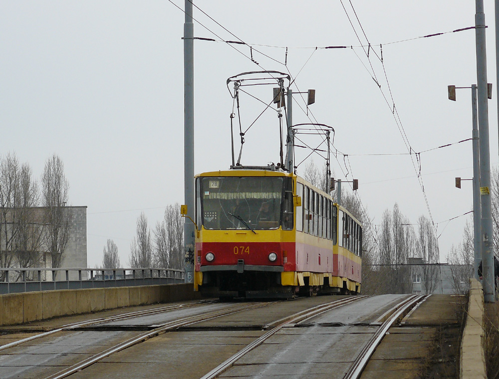 Киев, Tatra T6B5SU № 074 Киев, Tatra T6B5SU № 074