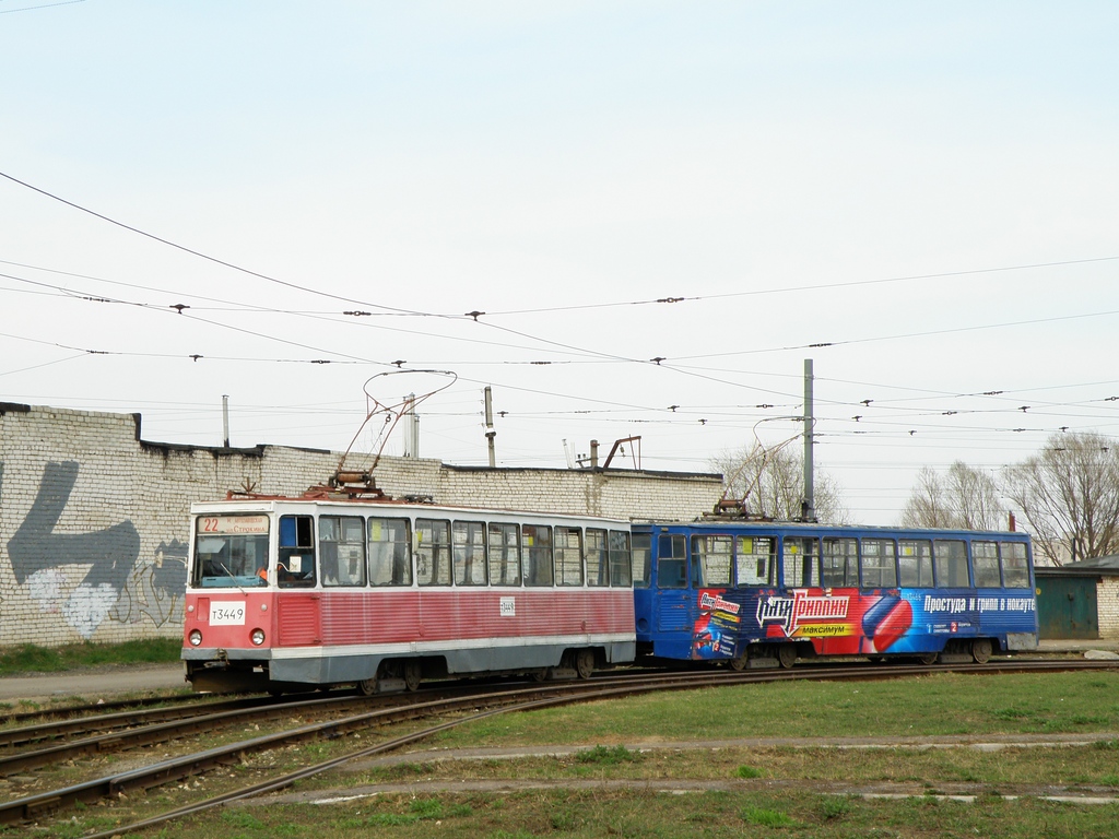 Нижний Новгород, 71-605 (КТМ-5М3) № 3449; Нижний Новгород, 71-605А № 3466