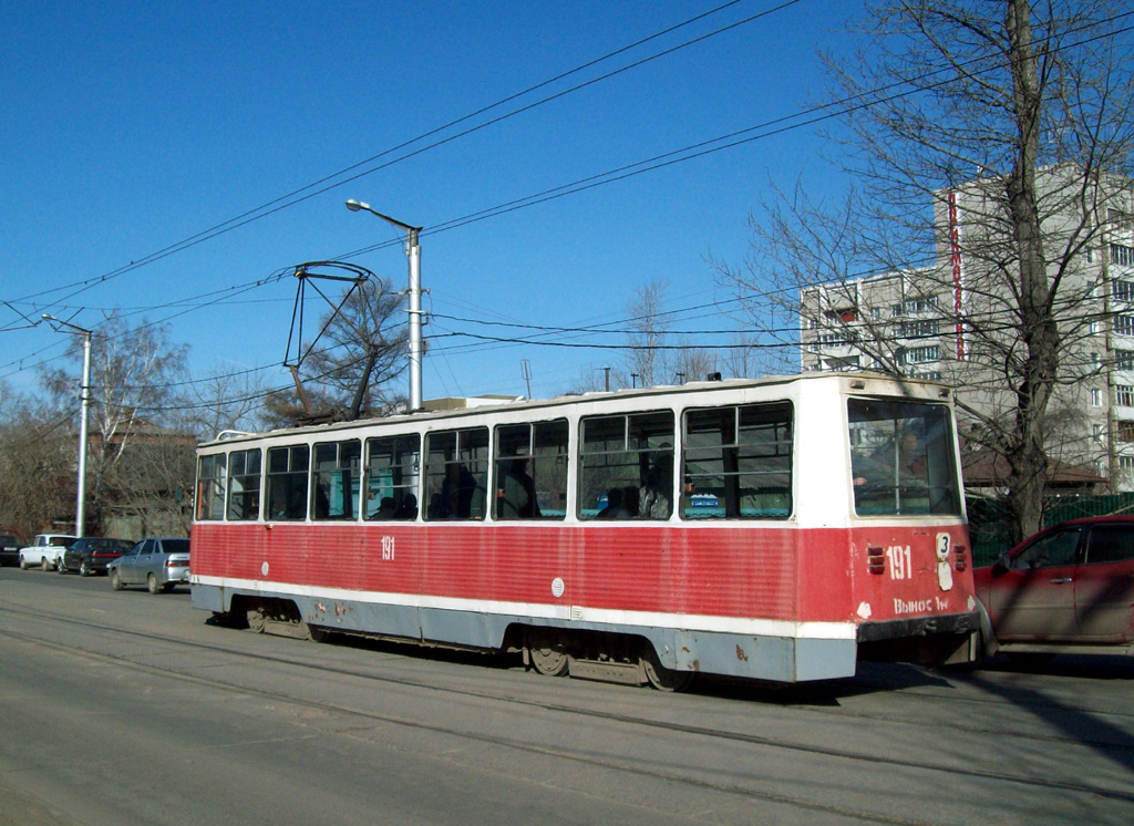 Иркутск, 71-605 (КТМ-5М3) № 191 Иркутск, 71-605 (КТМ-5М3) № 191