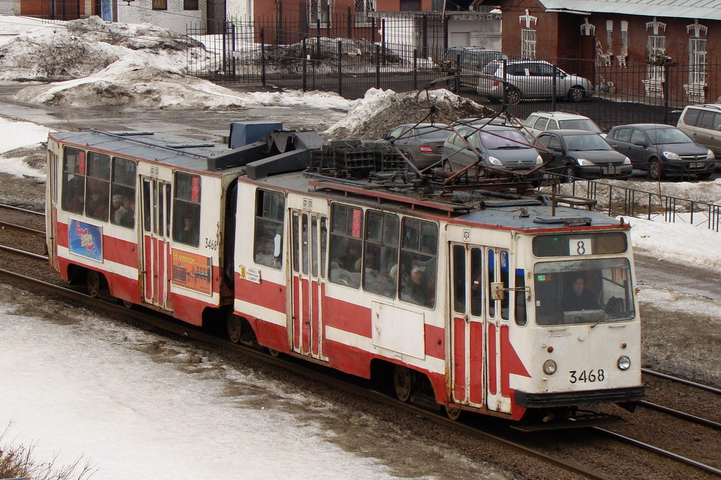 Санкт-Петербург, ЛВС-86К № 3468 Санкт-Петербург, ЛВС-86К № 3468