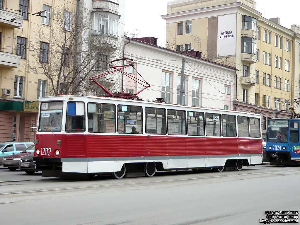 Челябинск, 71-605 (КТМ-5М3) № 1282