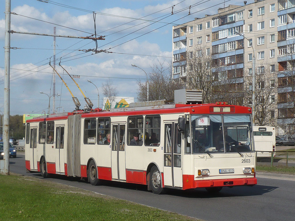 Вильнюс, Škoda 15Tr03/6 № 2603