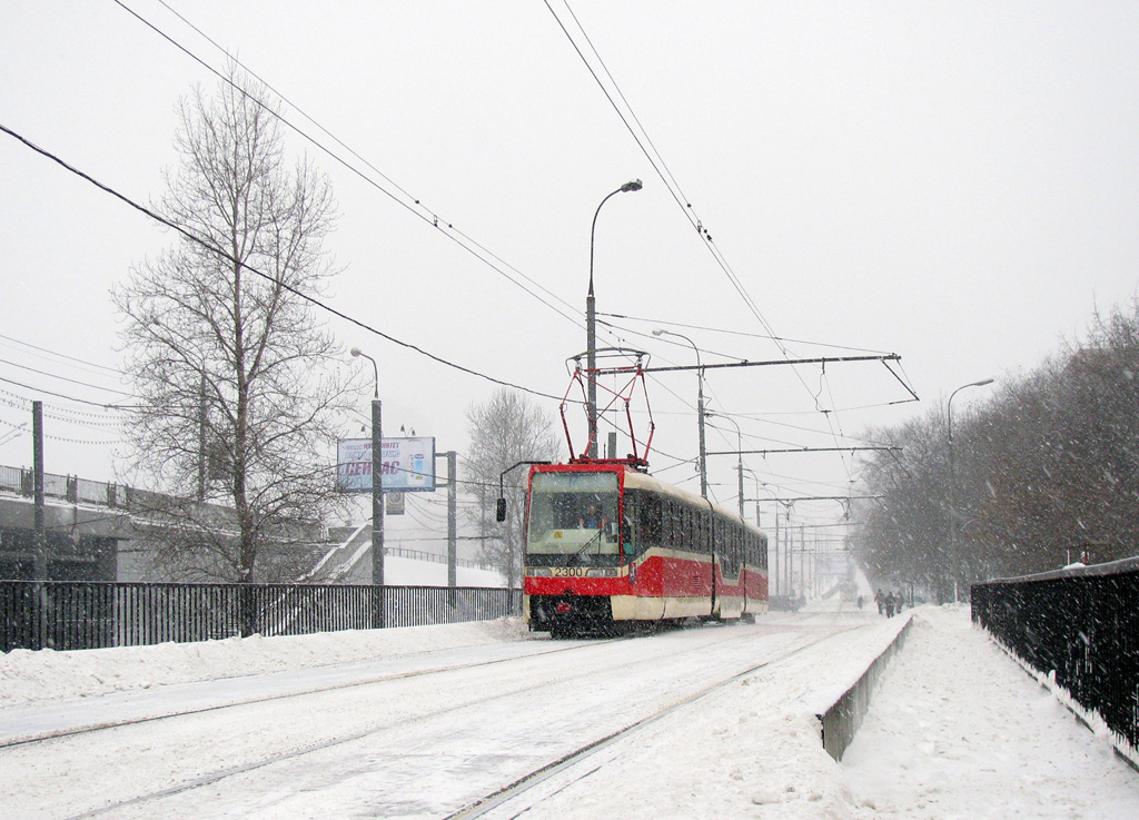Москва, Tatra KT3R № 2300