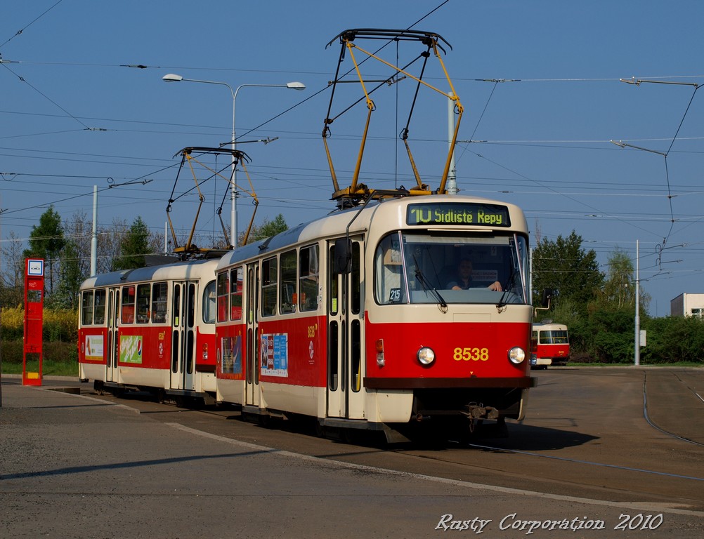 Praha, Tatra T3R.P # 8538