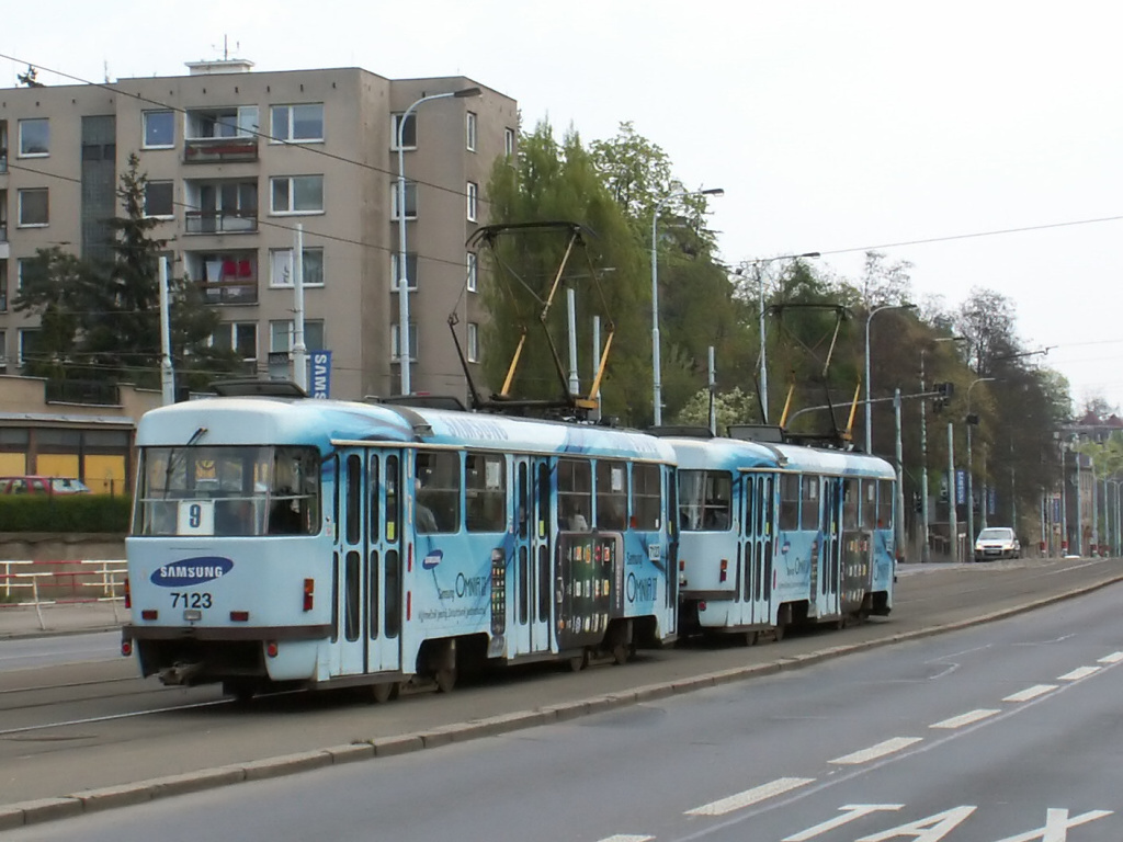 Прага, Tatra T3SUCS № 7123; Прага, Tatra T3SUCS № 7122