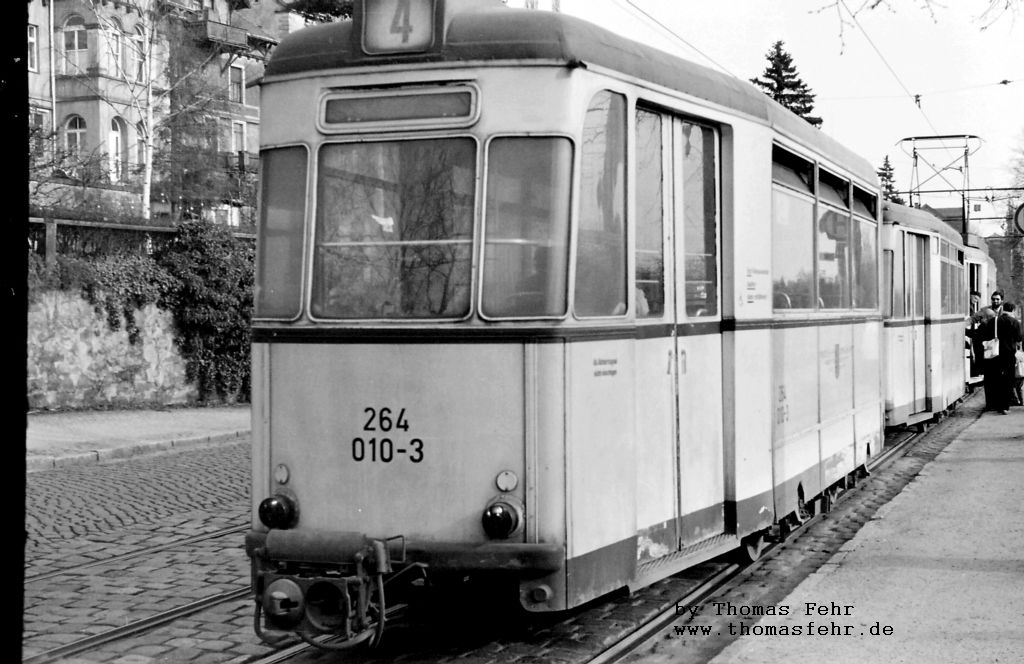 Дрезден, Gotha B57 № 264 010; Дрезден — Старые фотографии (трамвай)