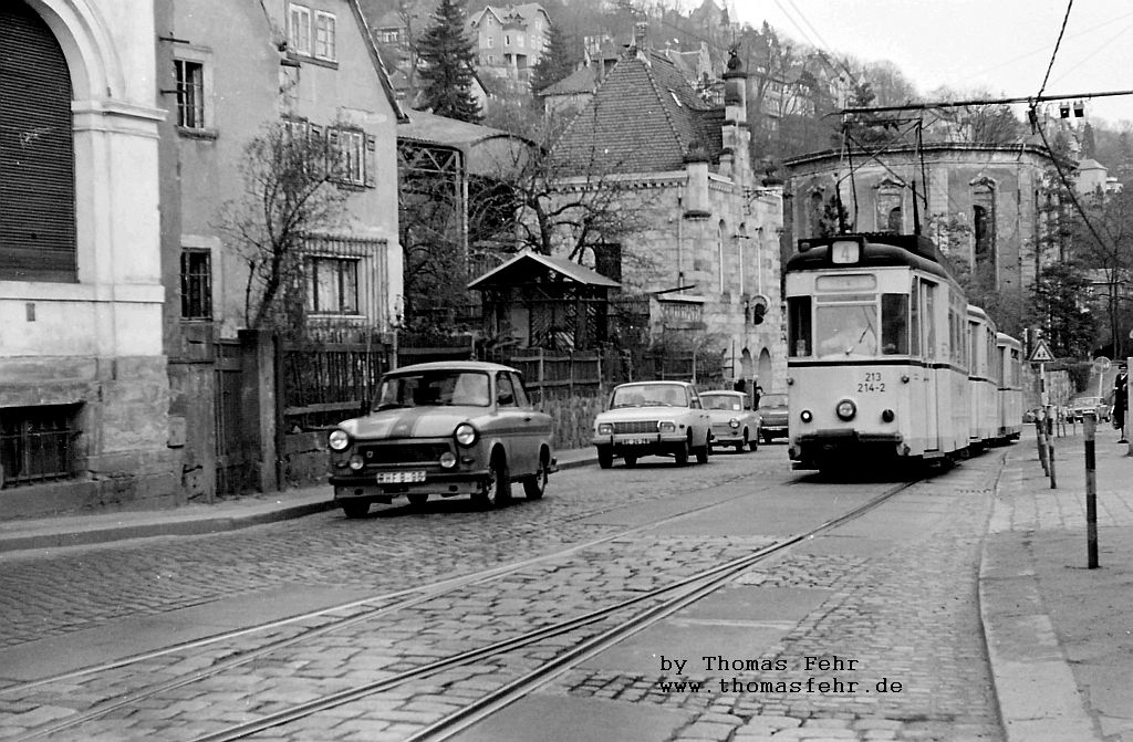 Dresden, Gotha T57 № 213 214; Dresden — Old photos (tram)