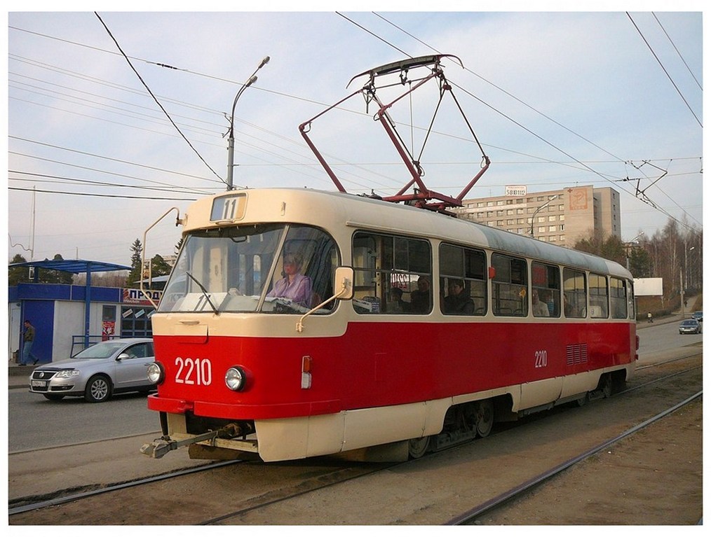 Ижевск, Tatra T3SU № 2210