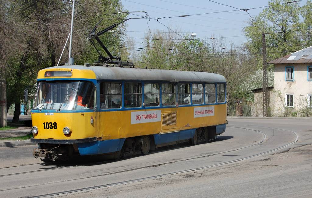 Алматы, Tatra T4D № 1038