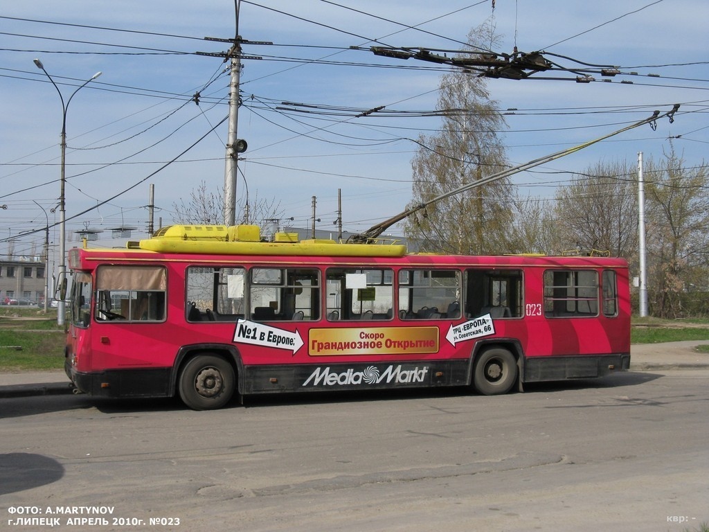 Липецк, БТЗ-5276-04 № 023