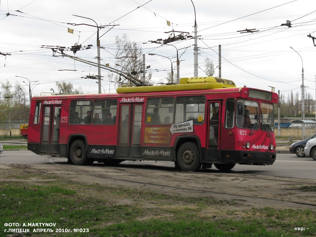 Липецк, БТЗ-5276-04 № 023