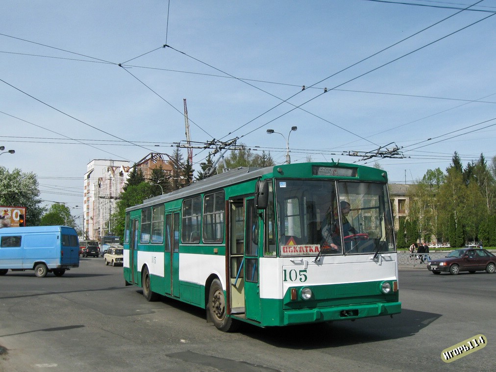 Ровно, Škoda 14Tr89/6 № 105