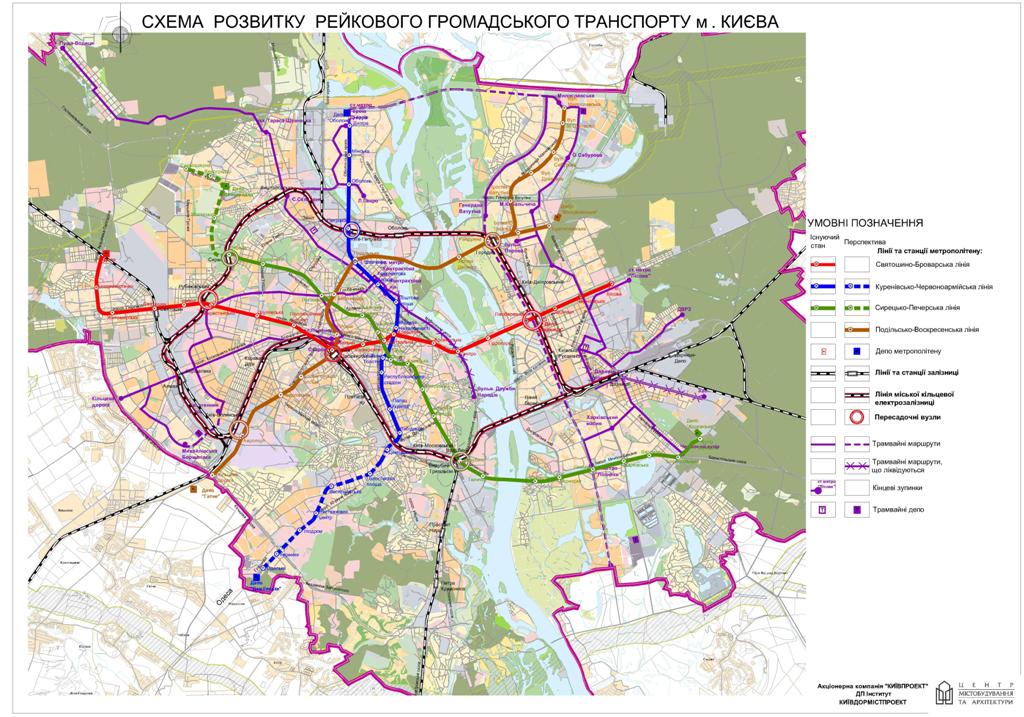 Киев — Схемы — проекты