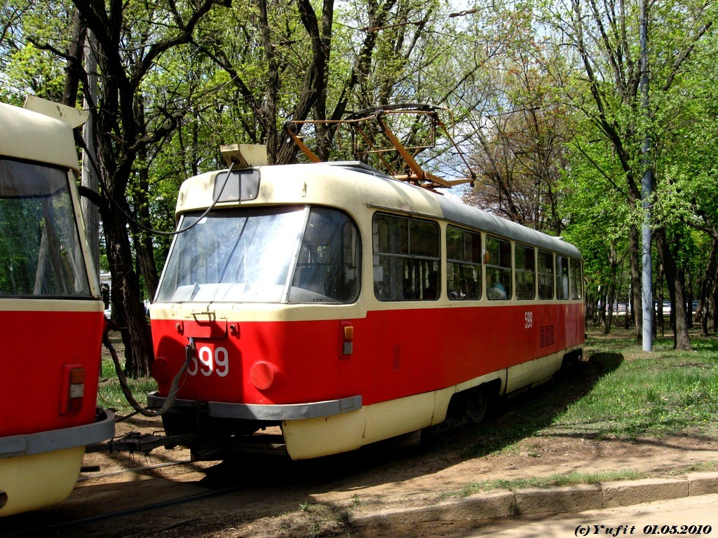 Харьков, Tatra T3SU № 599