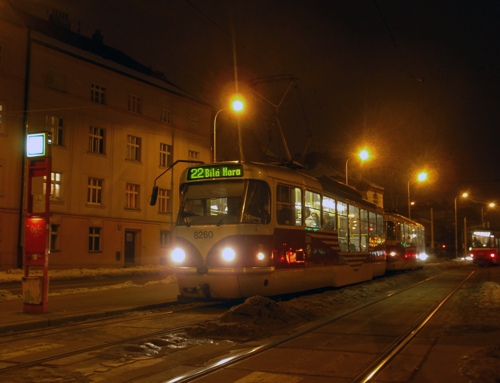 Прага, Tatra T3R.PLF № 8260