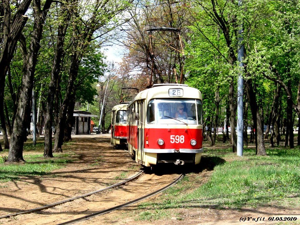 Kharkiv, Tatra T3SU # 598