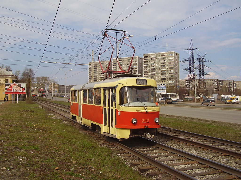 Екатеринбург, Tatra T3SU № 222