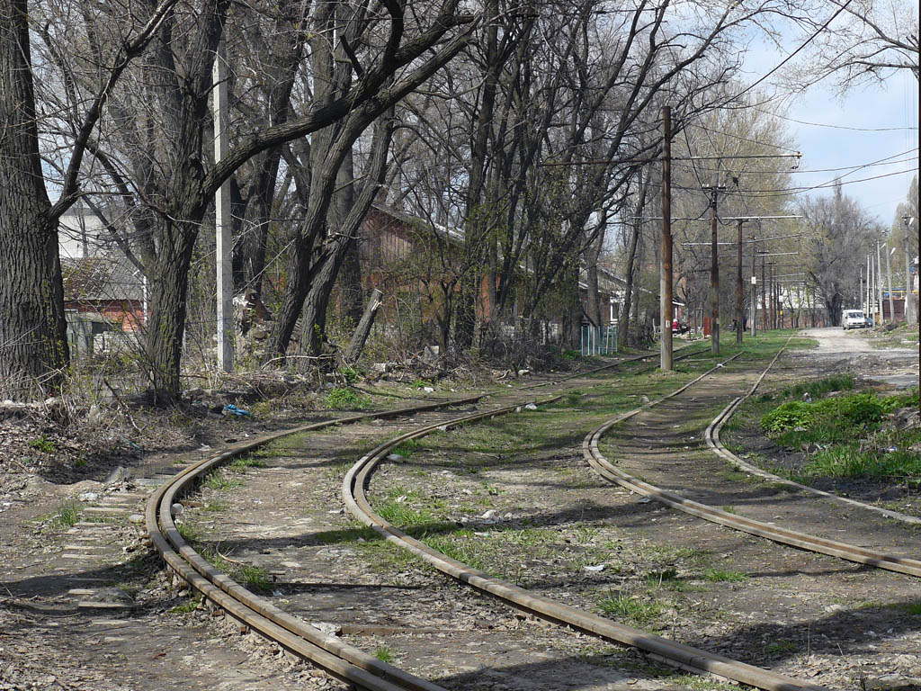 Dnipro — Tram network — right-bank part