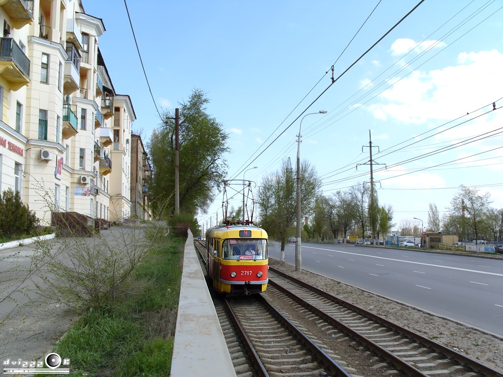 Волгоград, Tatra T3SU № 2717