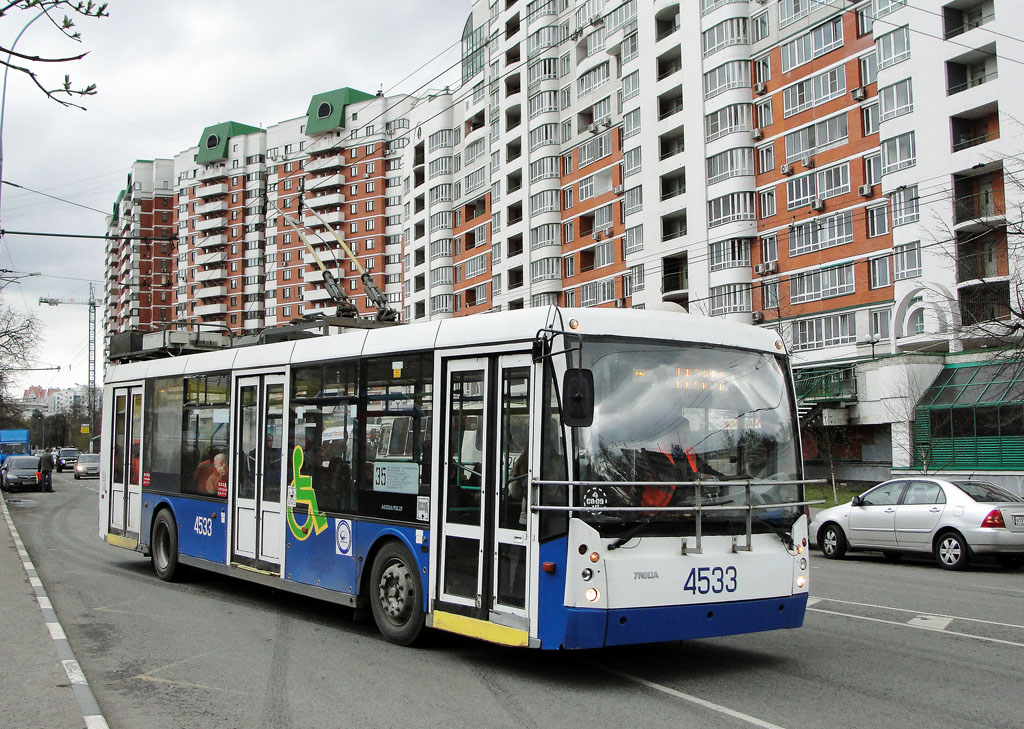 Москва, Тролза-5265.00 «Мегаполис» № 4533