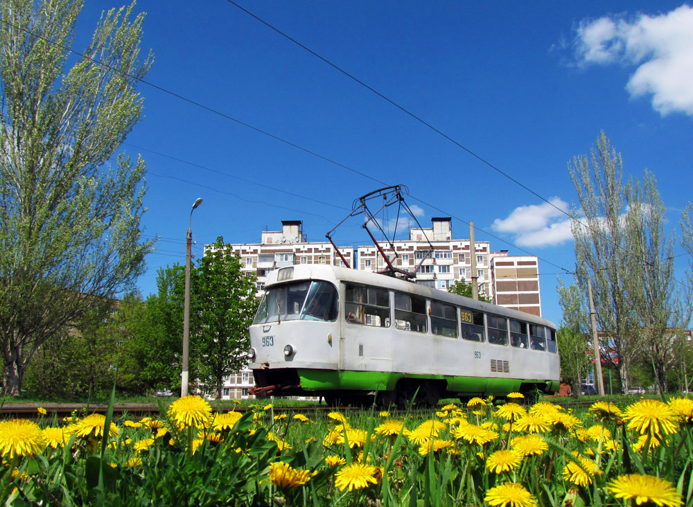 Донецк, Tatra T3SU № 963