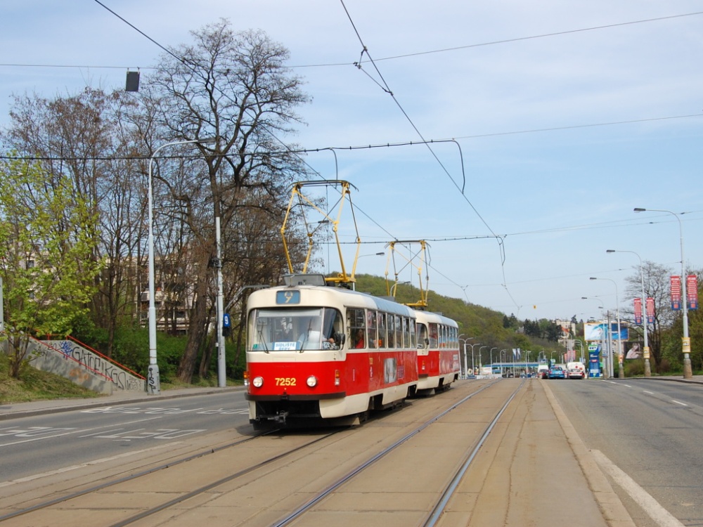 Прага, Tatra T3SUCS № 7252