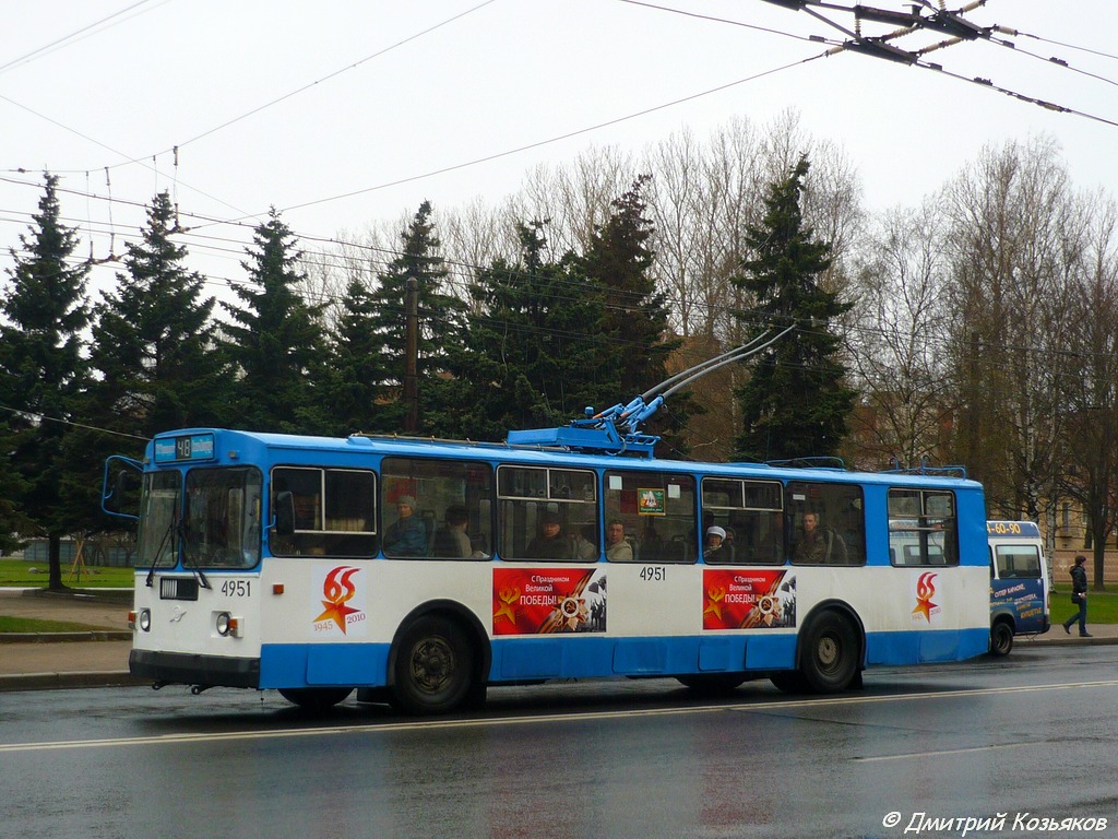 Санкт Петербург, ЗиУ-682Г-018 [Г0Р] № 4951