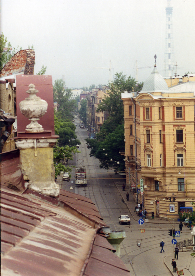 Pietari — Tram lines and infrastructure