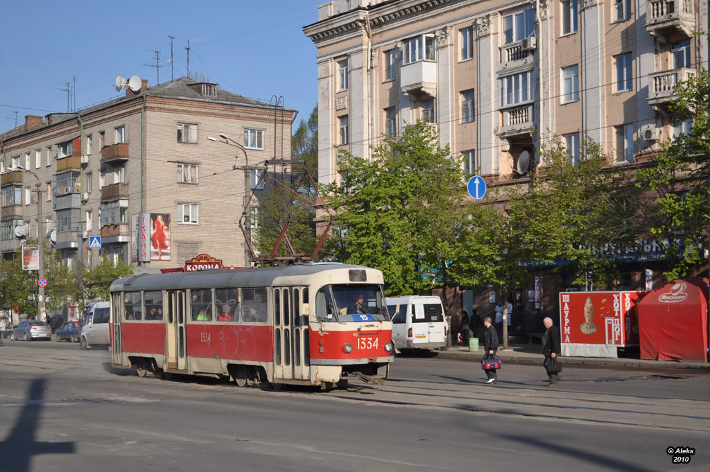 Днепр, Tatra T3SU № 1334