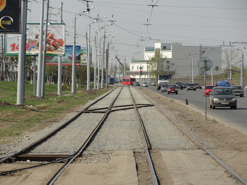 Kazaň — Big tram circle; Kazaň — ET Lines [1] — Center