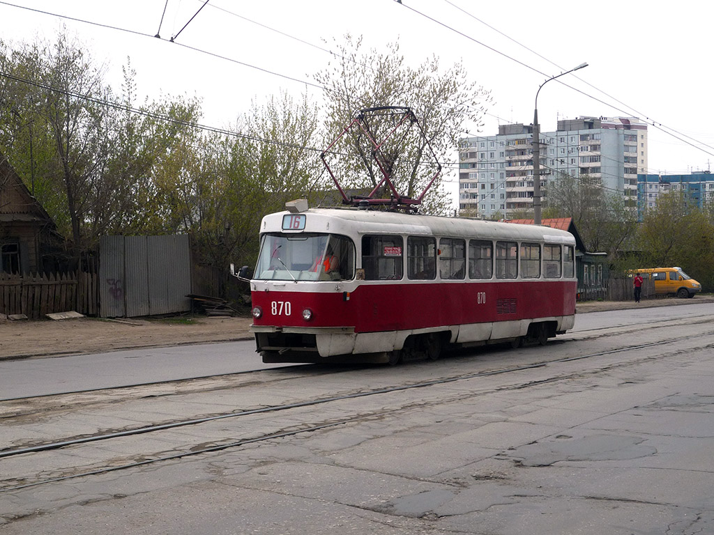 Samara, Tatra T3SU # 870 Samara, Tatra T3SU # 870