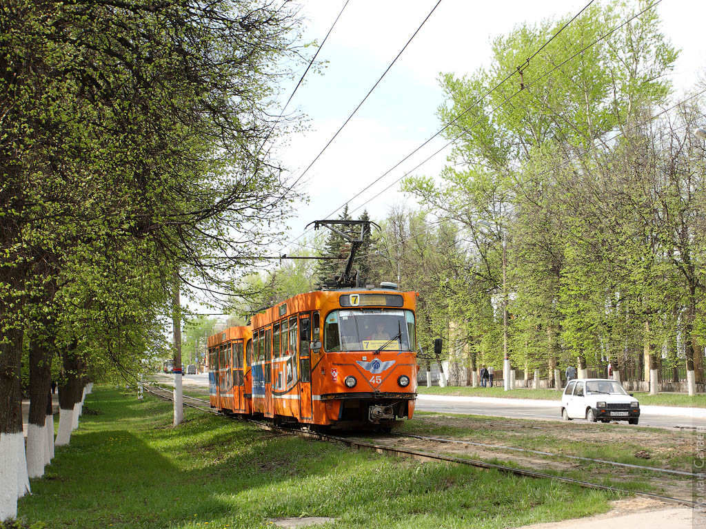 Тула, Tatra T3DC1 № 45